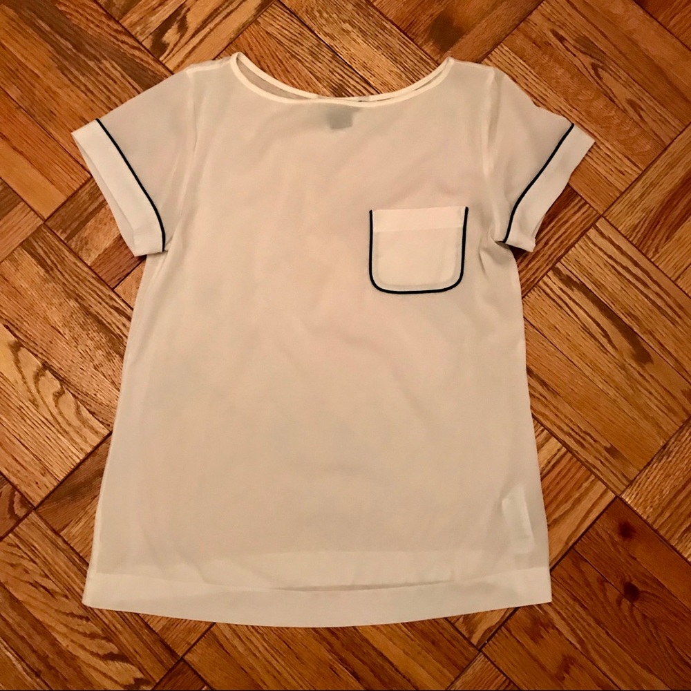 Brand New French Connection Short Sleeve Top